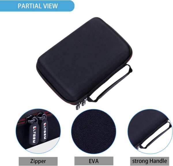 LTGEM Action Camera Case Compatible with GoPro Hero Series or DJI Osmo Action 5 Pro/4/3/2, 4K Case (Removable Inner) - Image 6