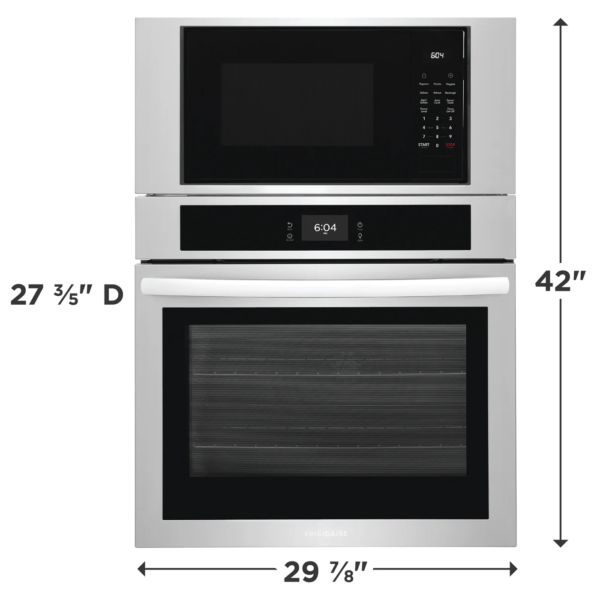 Frigidaire BI Dual Cavity Micro Combi Elect Oven model FCWM3027AS - Image 3