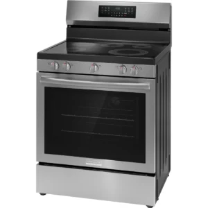 Frigidaire Electric Range with 5 Elements, 5.3 cu.ft. Convection Oven GCRE3060BF