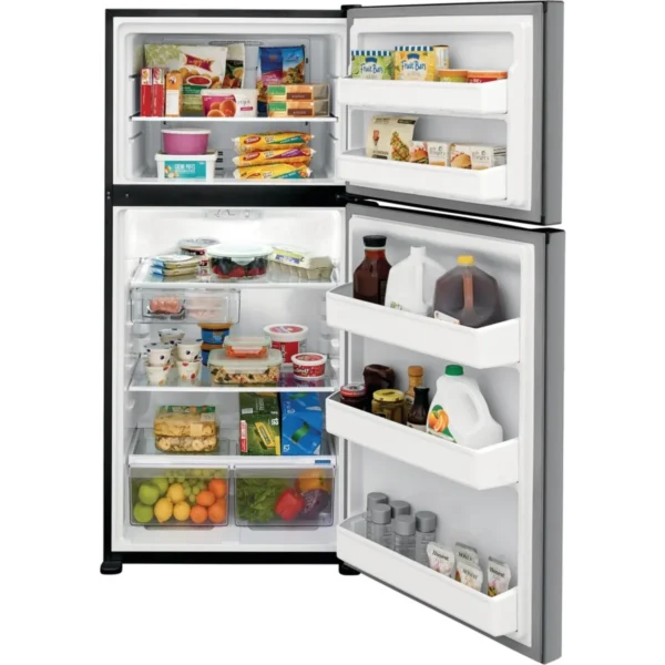 Frigidaire 18 Cu. Ft. Garage Ready Medium Top Freezer Refrigerator FFTR1835VS - Image 2