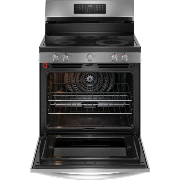 Frigidaire Electric Range with 5 Elements, 5.3 cu.ft. Convection Oven GCRE3060BF - Image 4