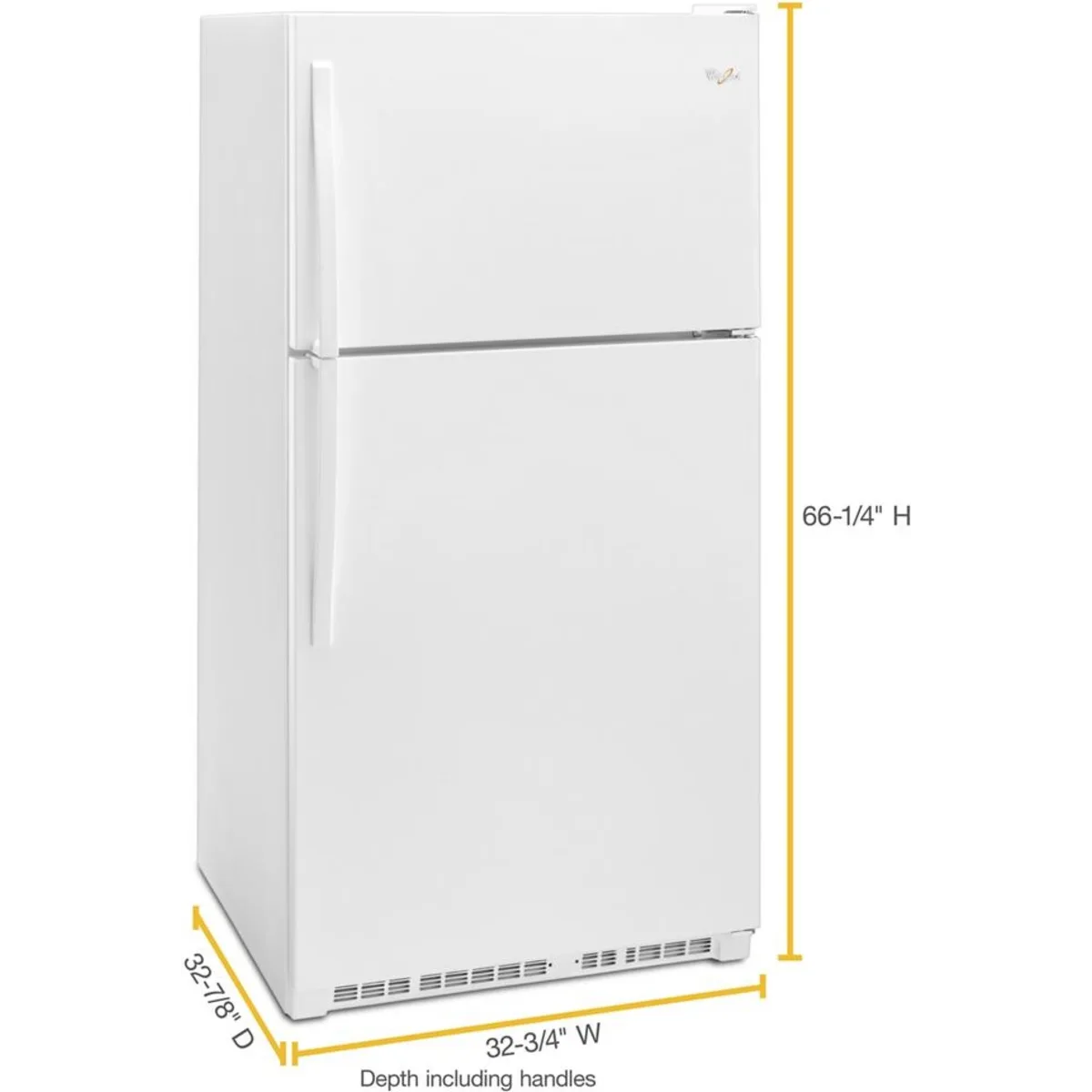 MIDEA 30 In. Bottom Mount Refrigerator, 18.7 Cu.Ft. Capacity MRB19B7AST - Image 2