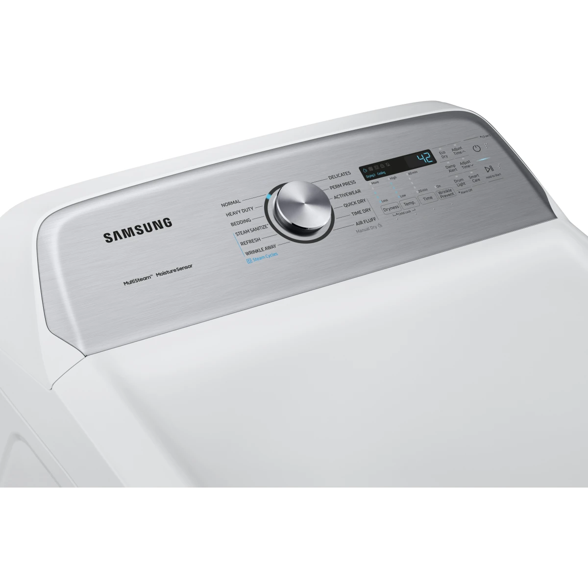 Samsung 27 Inch Electric Dryer with 7.4 Cu. Ft. Capacity DVE50R5400W - Image 6