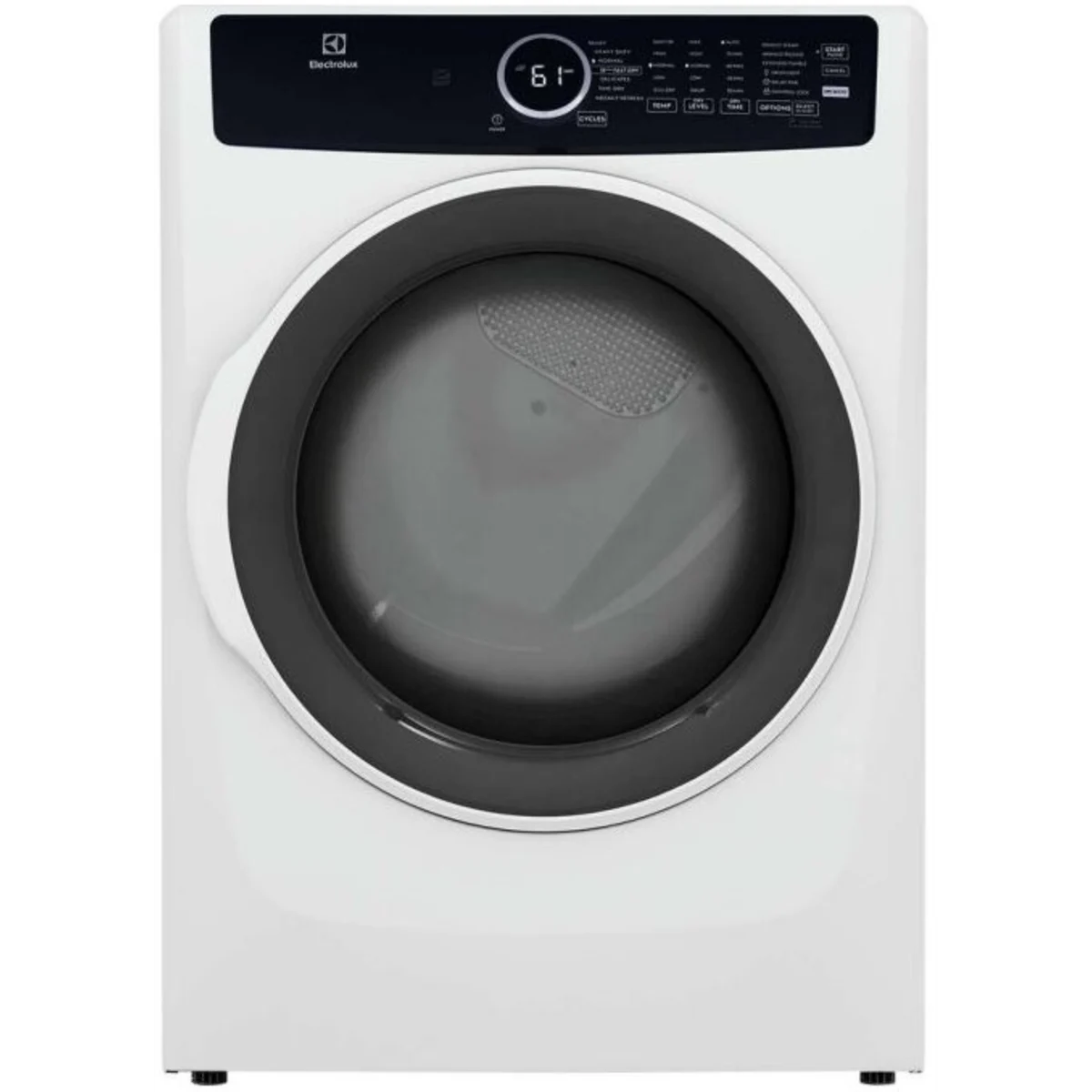 Electrolux 27 Inch Electric Dryer with 8.0 Cu. Ft. Capacity, ELFE7437AW