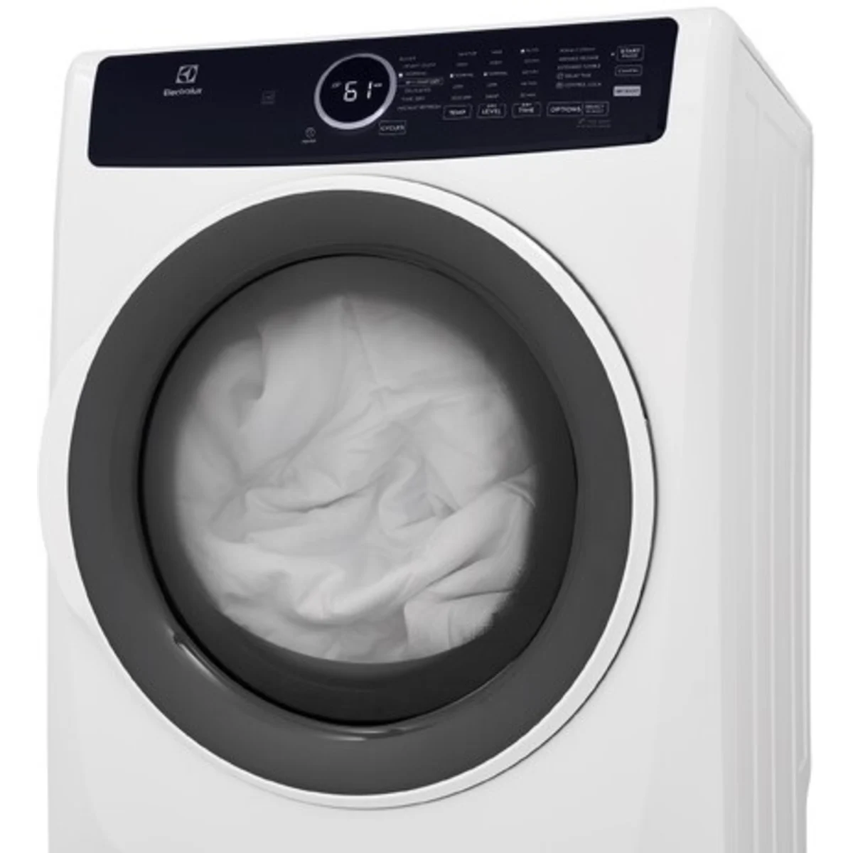 Electrolux 27 Inch Electric Dryer with 8.0 Cu. Ft. Capacity, ELFE7437AW - Image 3