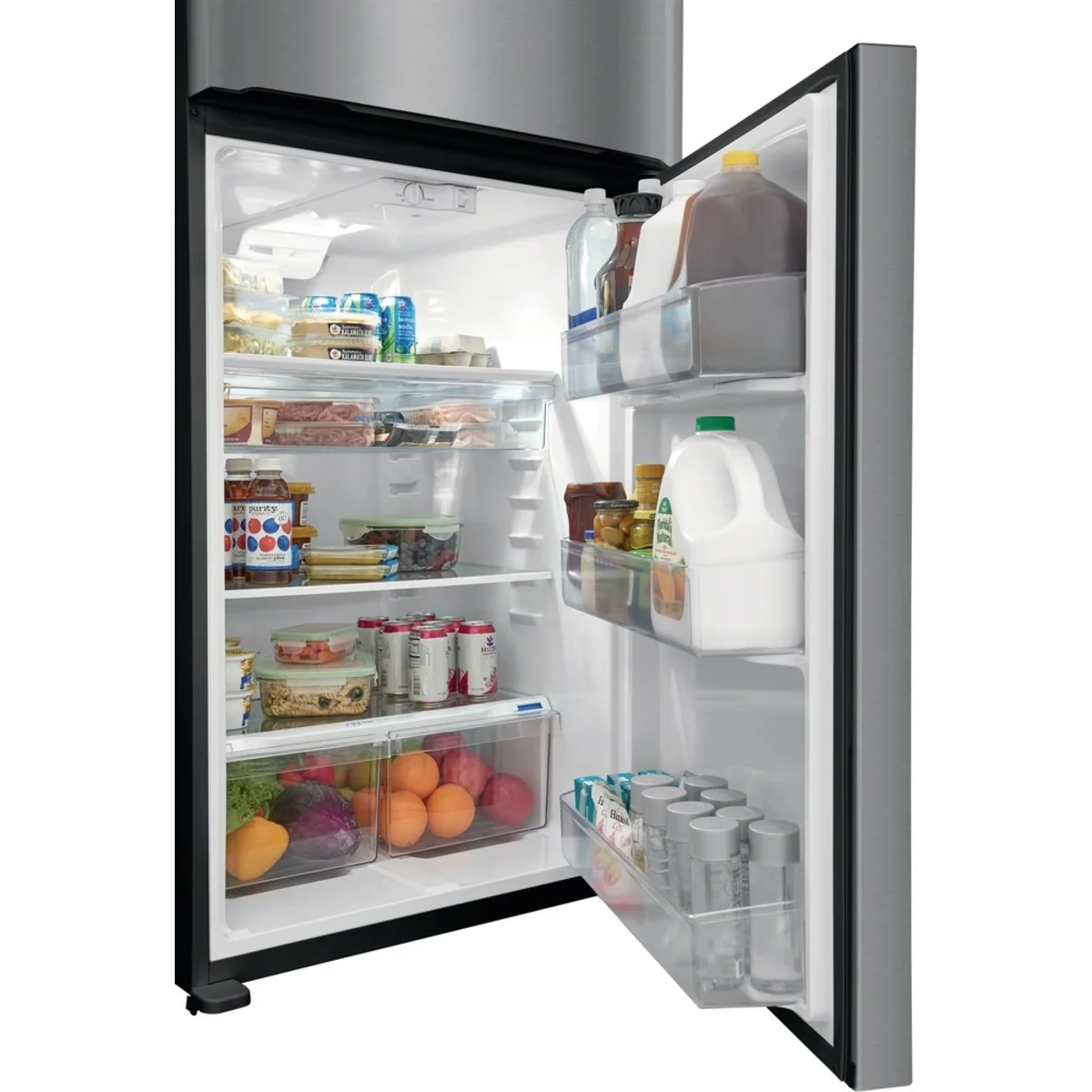 Frigidaire 30 In. Freestanding Top Freezer Refrigerator 20.0 cu.ft. Capacity FFTR2045VS - Image 5
