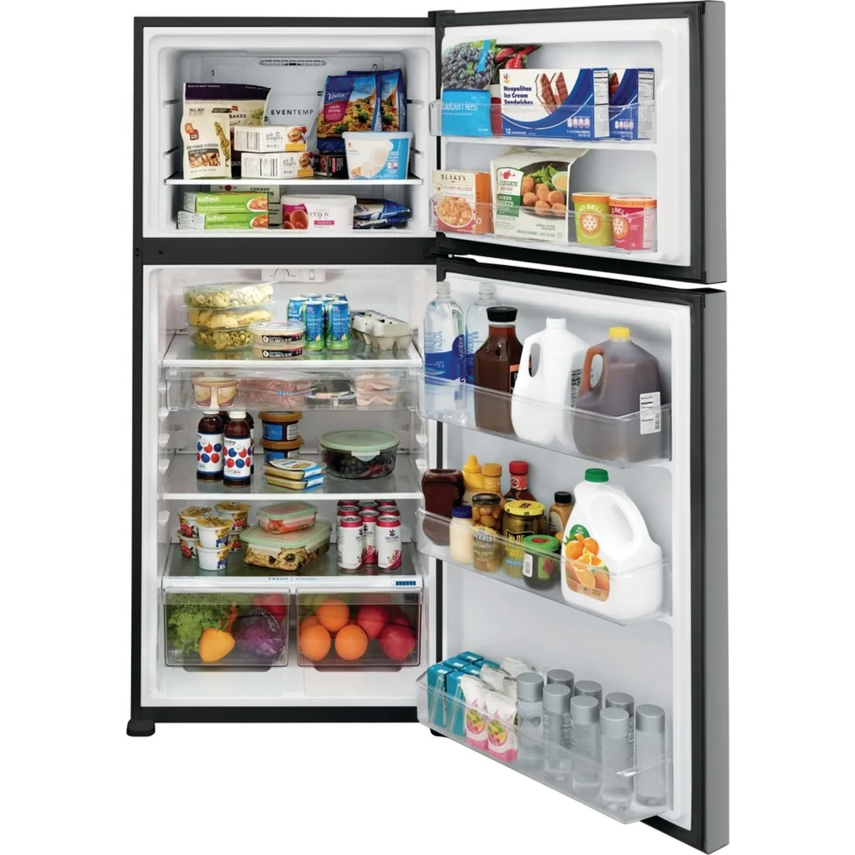 Frigidaire 30 In. Freestanding Top Freezer Refrigerator 20.0 cu.ft. Capacity FFTR2045VS - Image 4