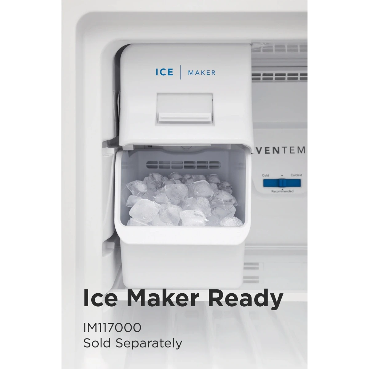 Frigidaire 30 In. Freestanding Top Freezer Refrigerator 20.0 cu.ft. Capacity FFTR2045VS - Image 6