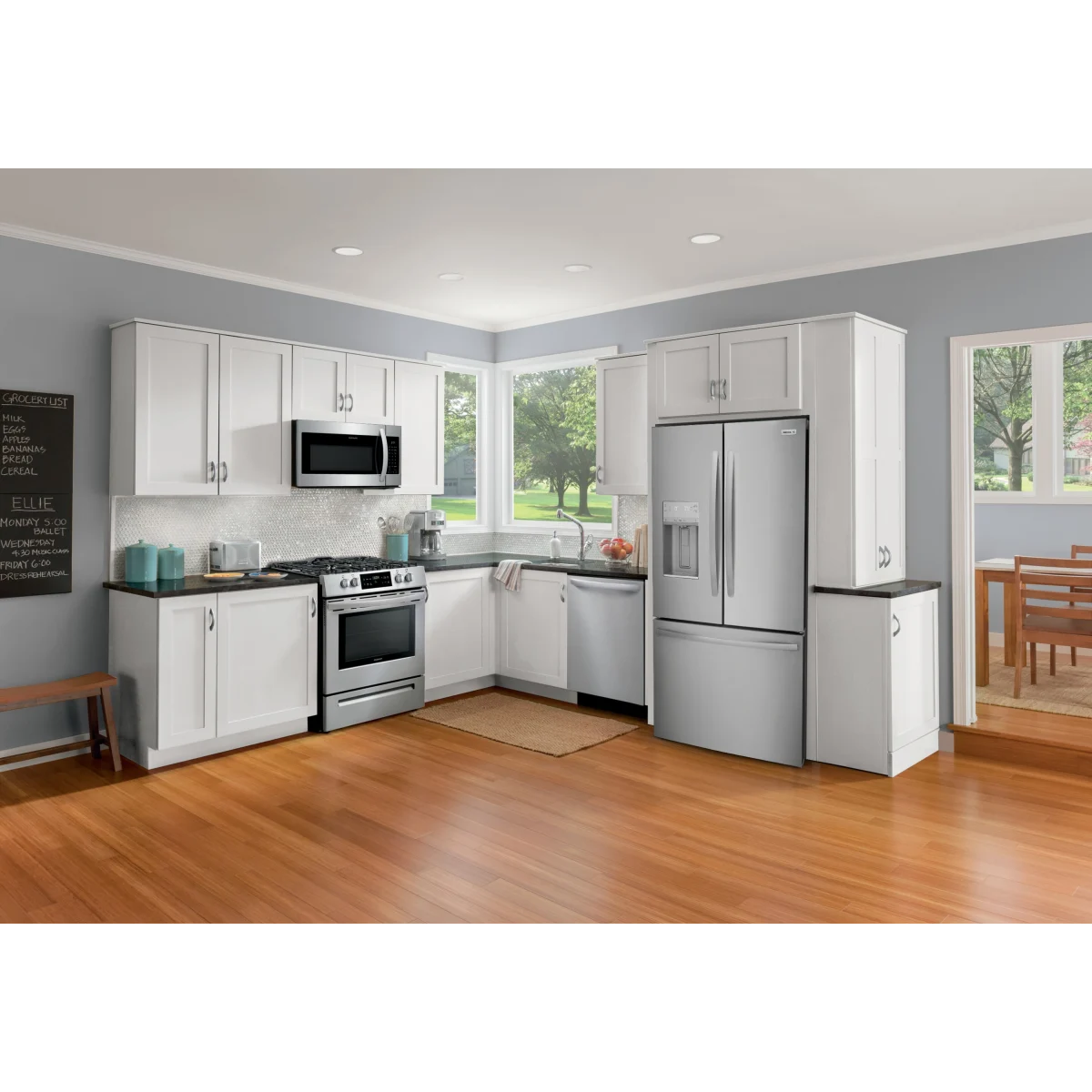 Frigidaire 36 In. Counter Depth French Door Refrigerator 22.6 Cu. Ft. Capacity FRFC2323AS - Image 5