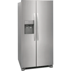 Frigidaire 33 In. Freestanding Side by Side Refrigerator 22.3 Cu. Ft. Capacity FRSS2323AS