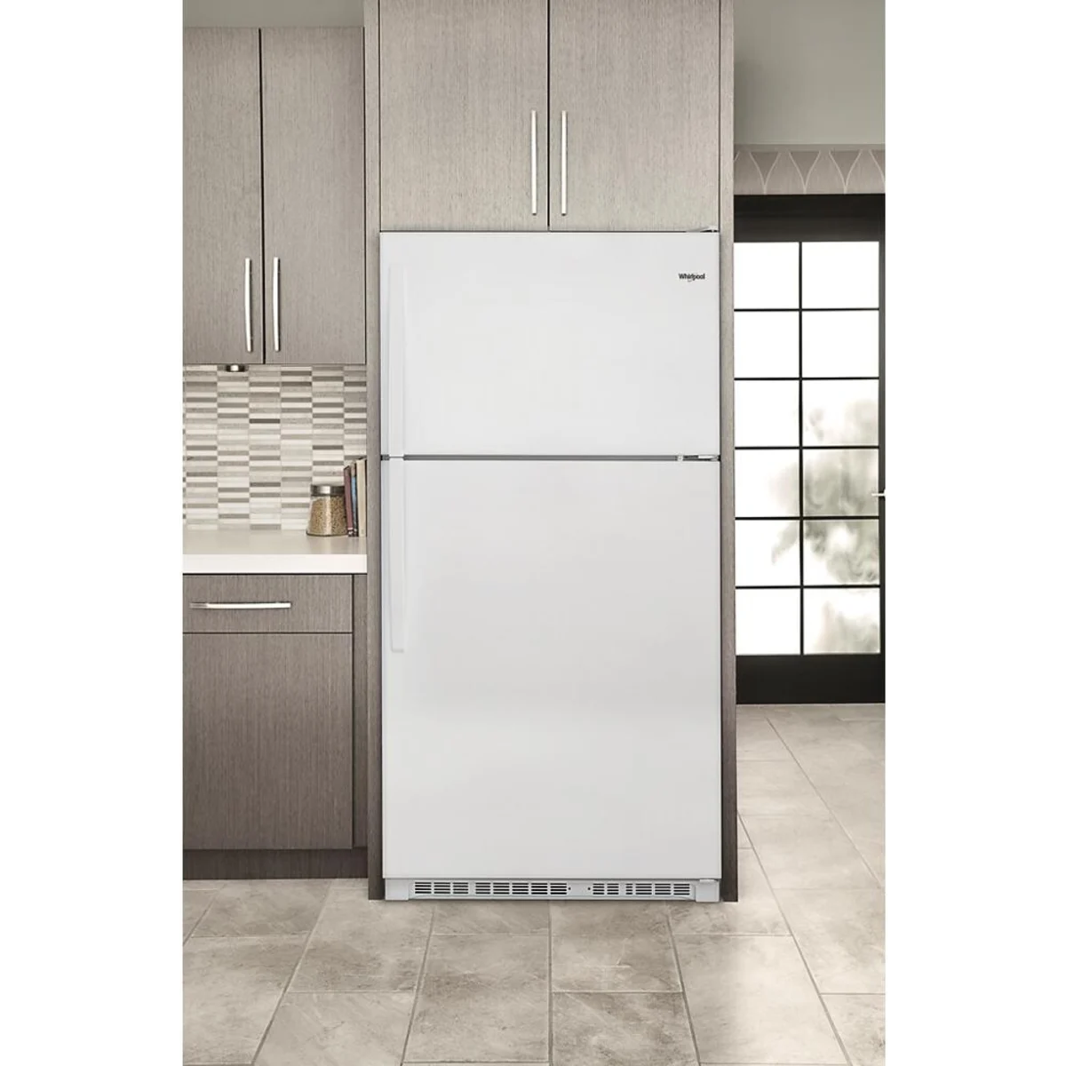 Whirlpool 33 In. Top Freezer Refrigerator, 20.5 Cu.Ft. Total Capacity WRT311FZDW - Image 3