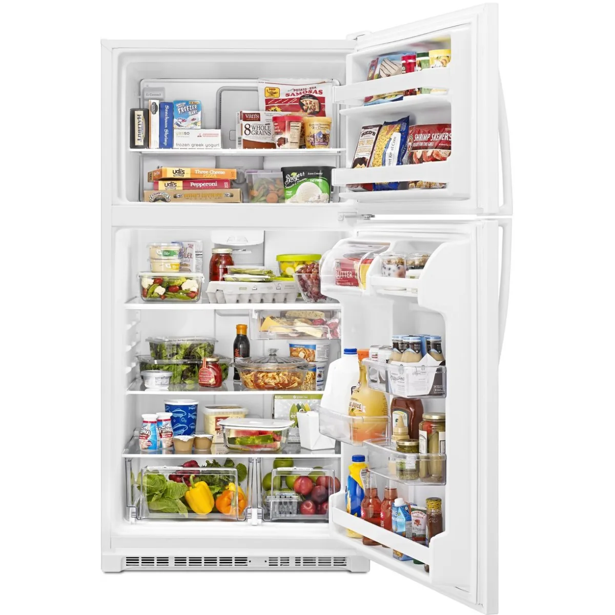 MIDEA 30 In. Bottom Mount Refrigerator, 18.7 Cu.Ft. Capacity MRB19B7AST - Image 4