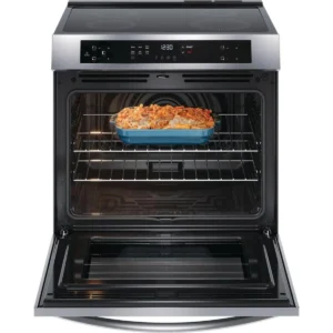 Alternative view of Frigidaire 30 Inch Freestanding Induction Range with 4 Elements, FCFI3083AS
