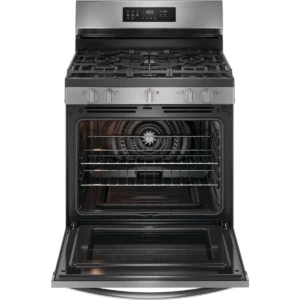 Alternative view of Frigidaire 30 Inch Freestanding Gas Range with 5 Sealed Burners, FCRG3083AS